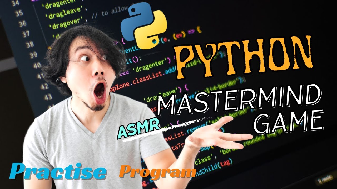 ASMR: Mastermind Game with Python | Practice Program | ASMR