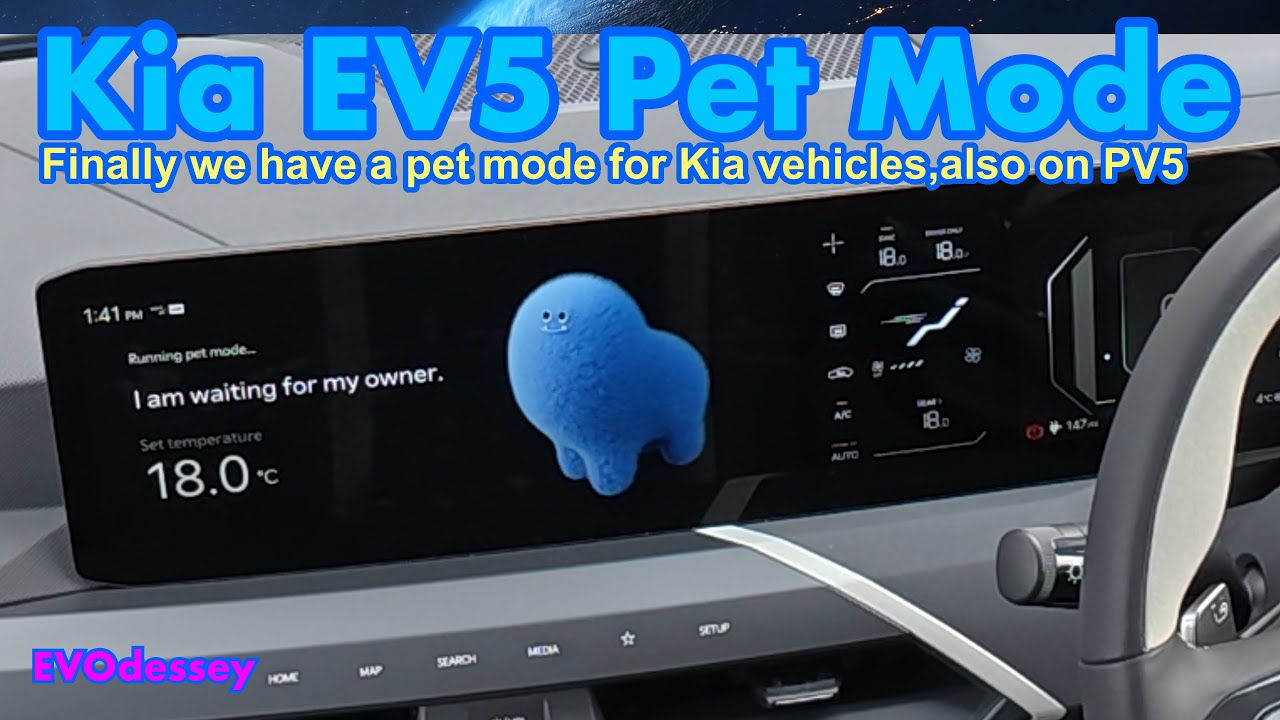 Kia EV5 Pet Mode Demo
