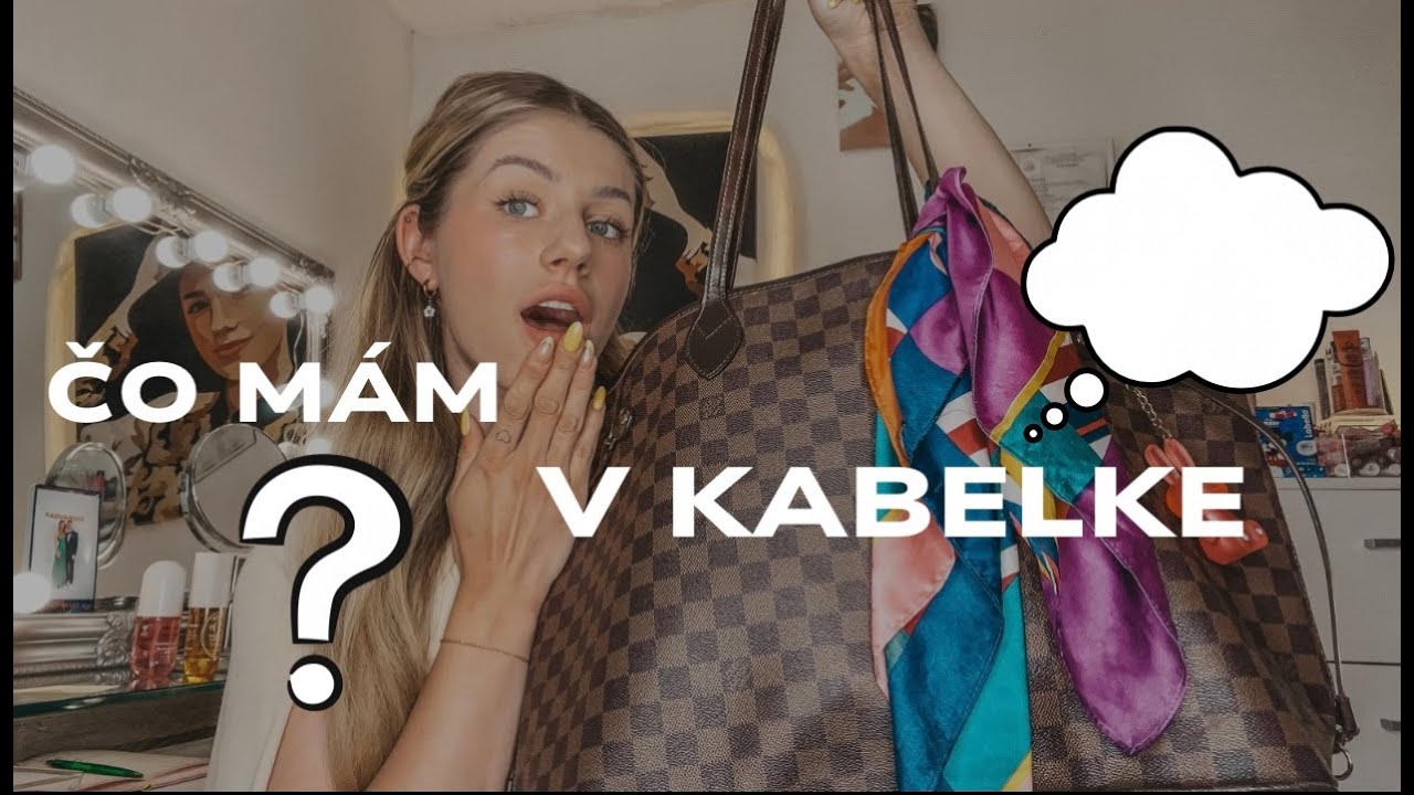 Áno, toto všetko som NAOZAJ nosila so sebou! 😱 What's in my bag? 👜