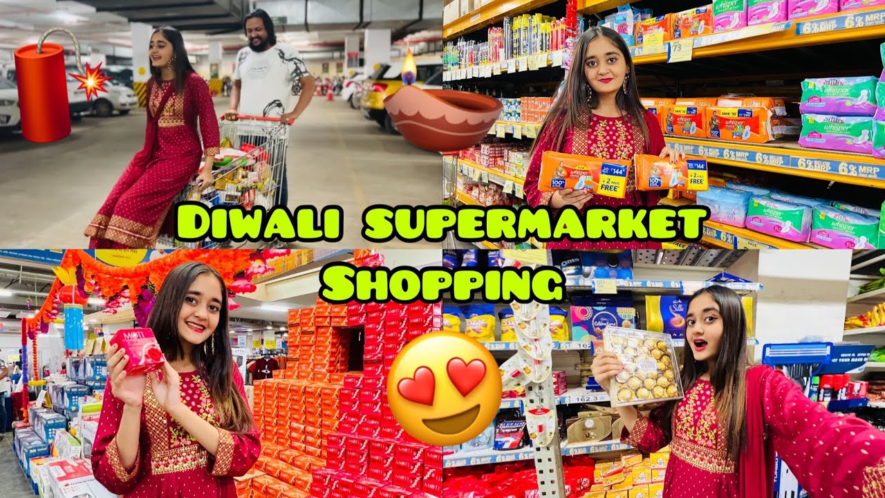 Biggest Supermarket Grocery & Sweets Shopping for Diwali | Papa ki Full Funny Comedy | Bindass Kavya