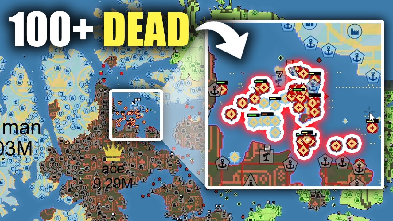 This was the greatest warship massacre I've ever witnessed...
