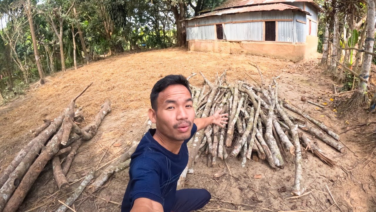 10,000kg Wood On Truck kaise aaya?😱|Life of Tripura People🥺@RebisunRider 