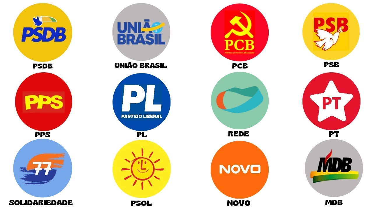🔴 TODOS OS PARTIDOS POLITICOS DO BRASIL EXPLICADOS | Em 9 minutos, Ideologias e Curiosidades.