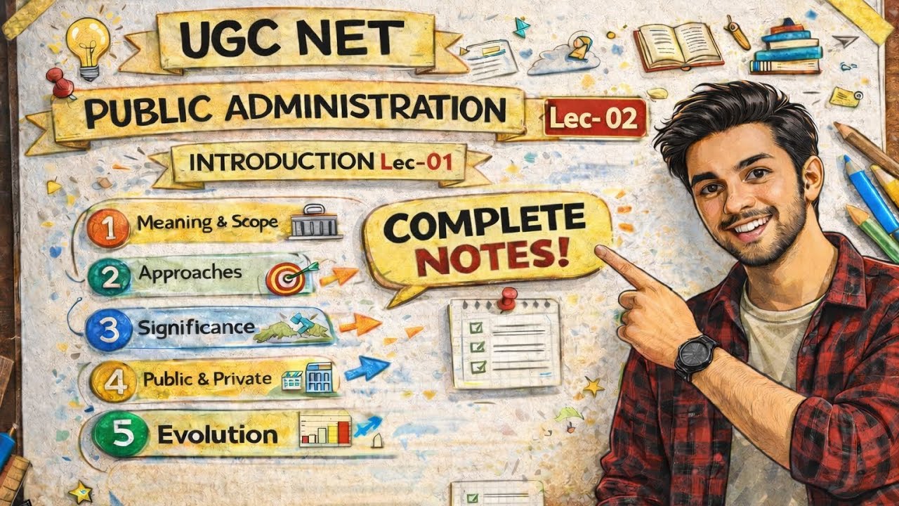 Public Administration Chapter-1 | Meaning, Nature, Scope & Evolution | UGC NET JRF#ugcnet#upsc#jrf