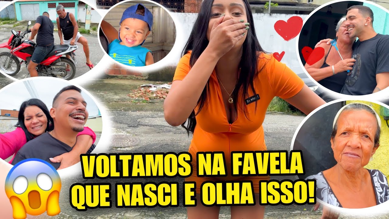 VOLTEI GRÁVIDA NA FAVELA QUE EU NASCI E ELES ANDARAM DE MOTO!! 😱😳 *OLHA ISSO*