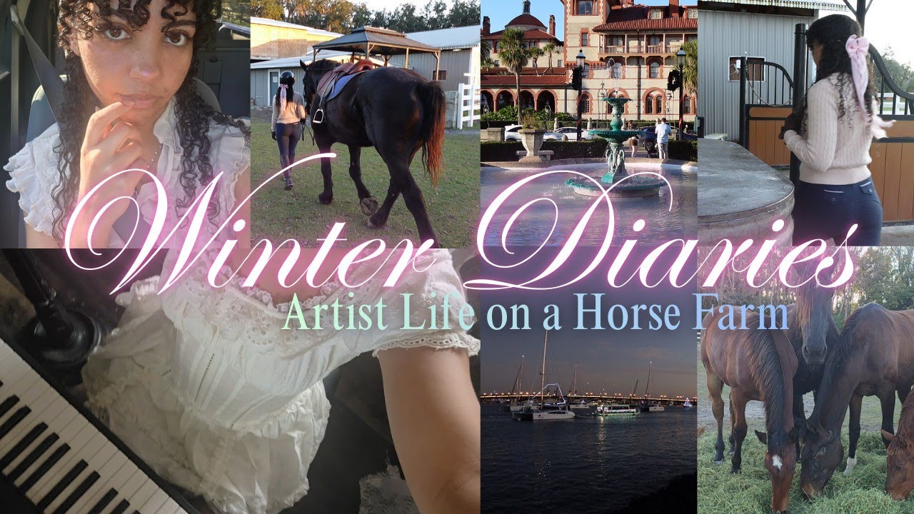 Winter Diaries on the Horse Farm | Artist Life & Slow Living in My Tiny Home