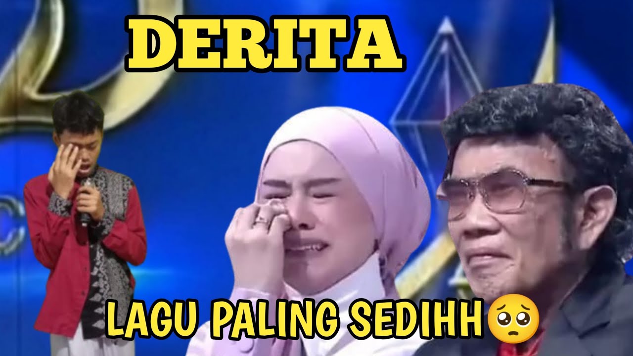 Viral !! Raja dangdut sampai menangis mendengar lagu ini 'derita'