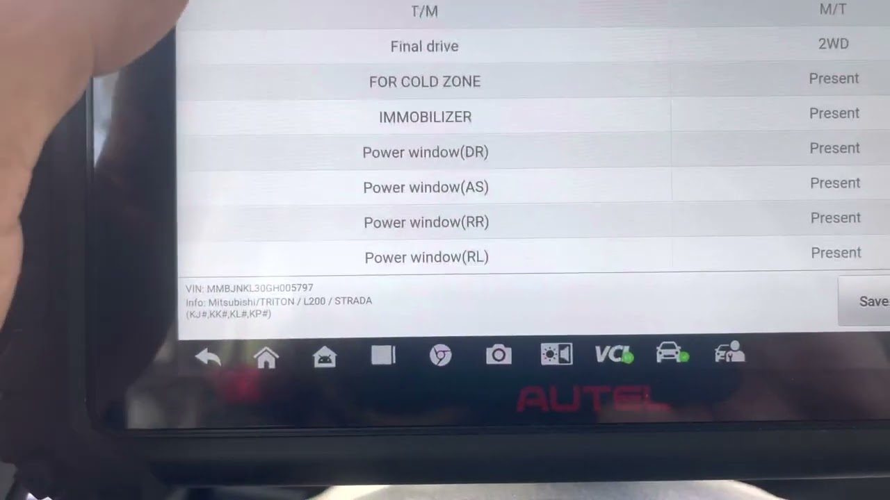 تفعيل الاضافات المخفيه داخل المركبه Triton Etacs decoder By autel