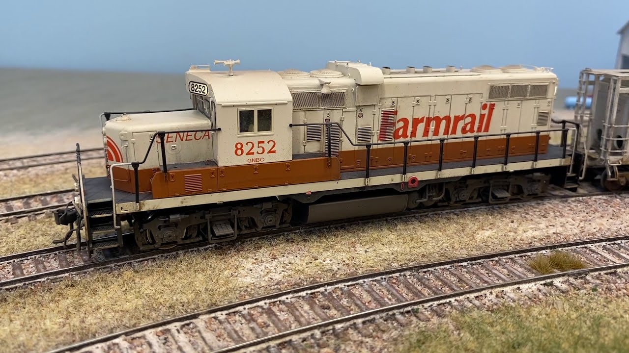 Железнодорожная линия Farmrail в масштабе HO: макет с маневровыми станциями — обновление макета в...