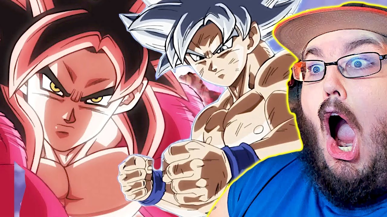 Goku vs Goku! Ultra Instinct vs Super Saiyan 4!!! | Super Dragon Ball Heroes UGM EP 50 REACTION!!!