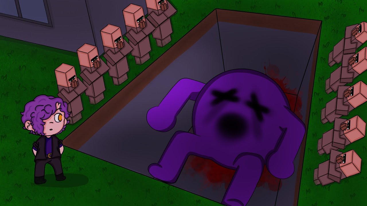 A gente encontrou nosso Amigo Assustador ENTERRADO no Minecraft
