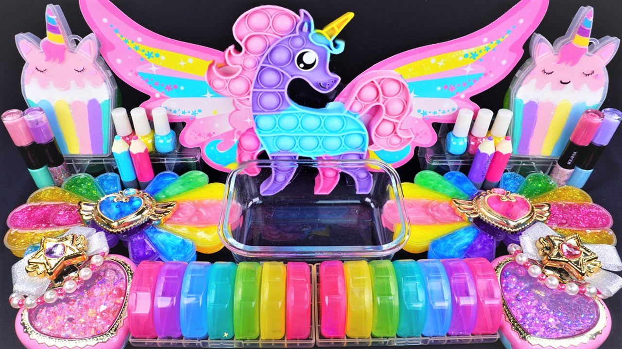 Самое приятное видео про красивых слаймов # ASMR # Slimes