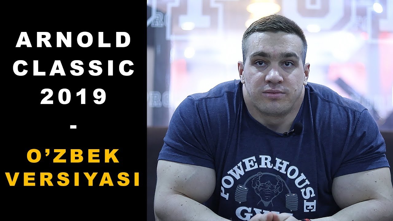 ARNOLD CLASSIC 2019 | O'ZBEK VERSIYASI - Mihail Volinkin