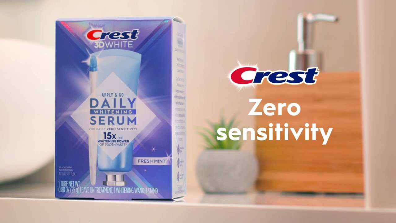 How to Use Crest Daily Whitening Serum with Sensitive Teeth