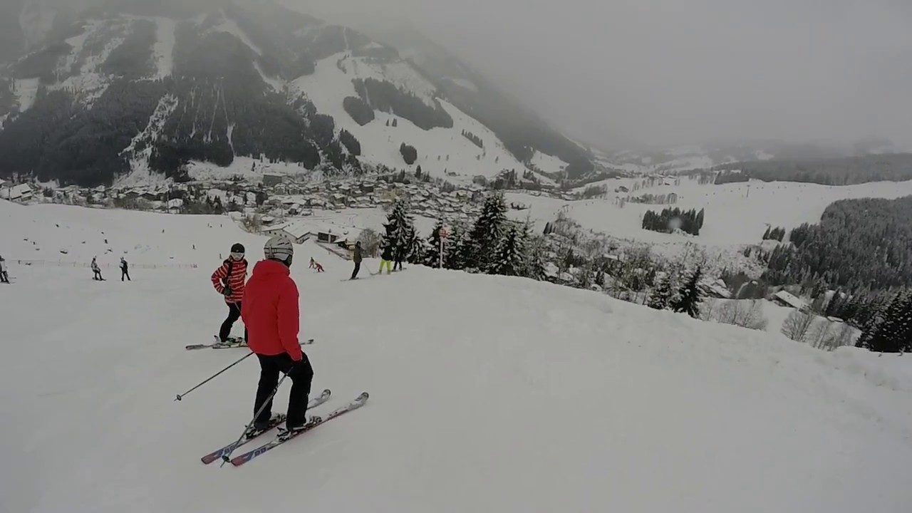 SkiCircus, Saalbach - Red 53, Aster Descent