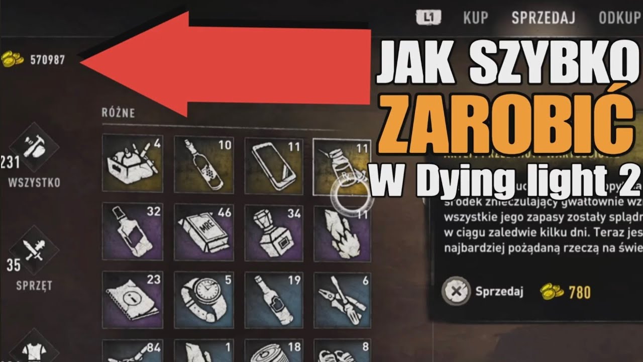 JAK SZYBKO ZAROBIĆ PIENIĄDZE W Dying light 2 | PORADNIK  - W 2025 ROKU |