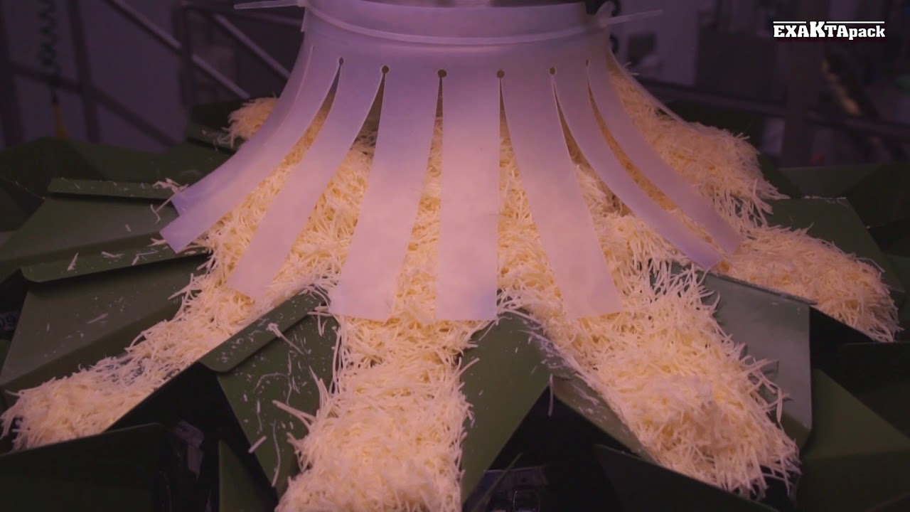 Envasado de queso Emmental rallado