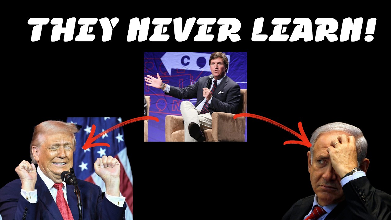Tucker Carlson Flames Trump & Netanyahu