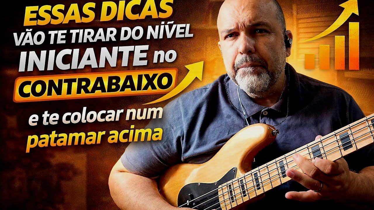 Contrabaixo #como sair do iniciante para o intermediário 