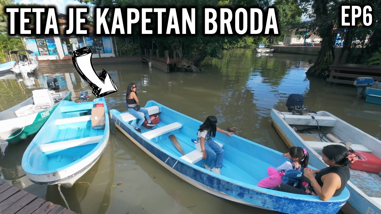 PUTUJEM U DZUNGLU USRED LAGUNE 🇬🇹 ŽIVOT U SRCU PRIRODE DALEKO OD SVEGA