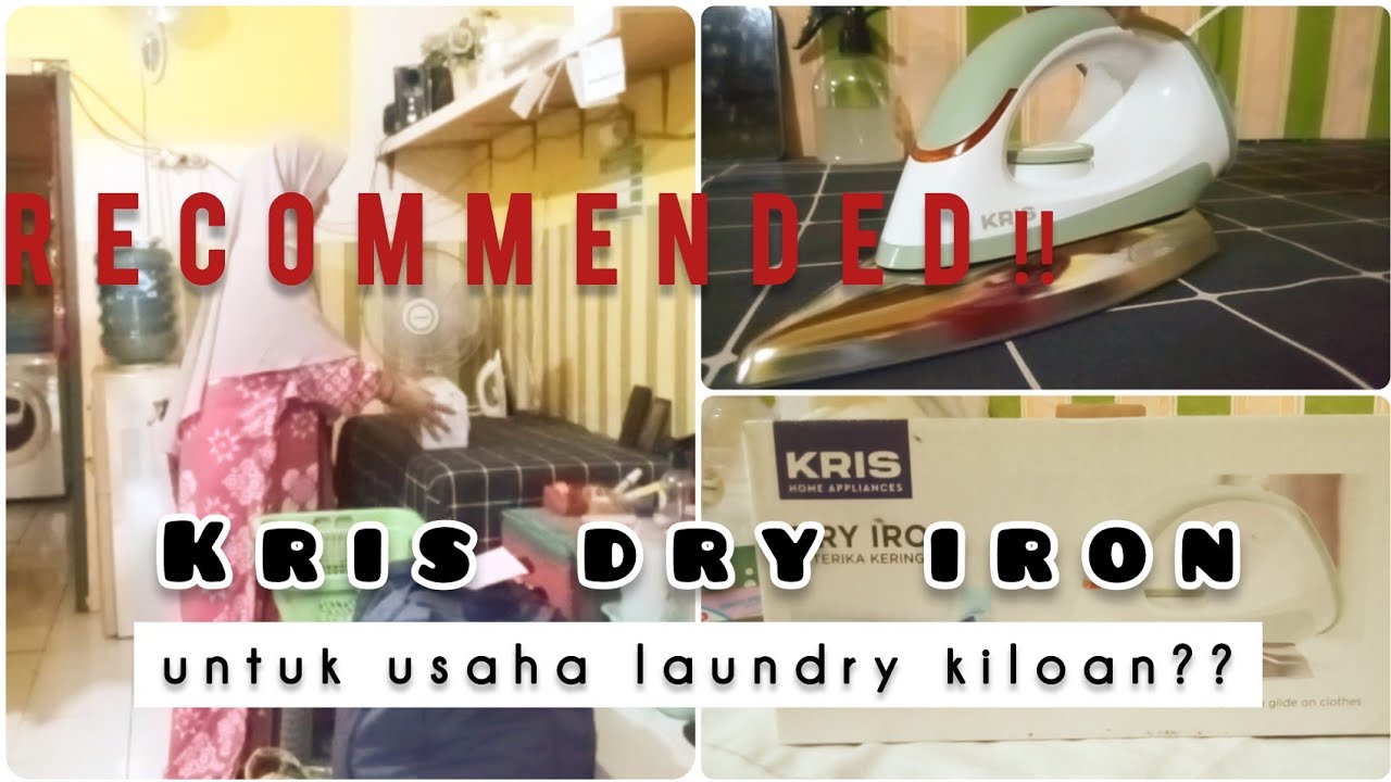 SETRIKA LISTRIK UNTUK LAUNDRY KILOAN, PAKE INI AJAAA ‼️