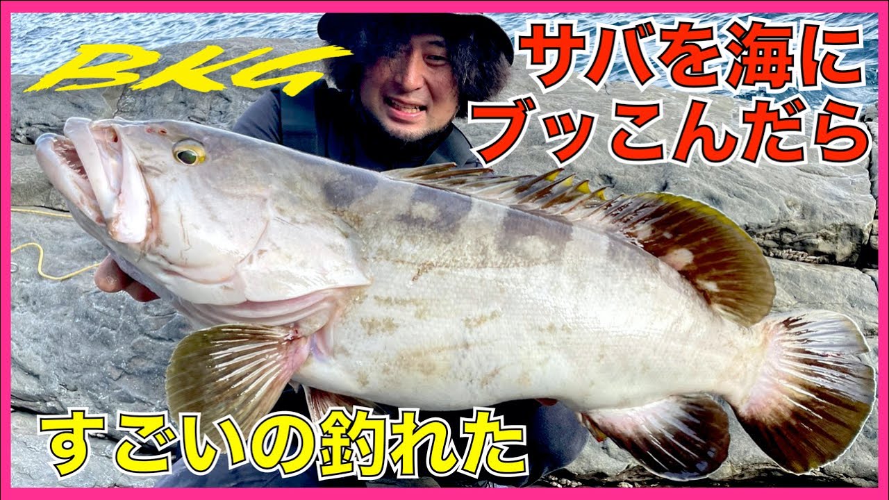 BKGで超高級巨大魚を釣ってきたin対馬