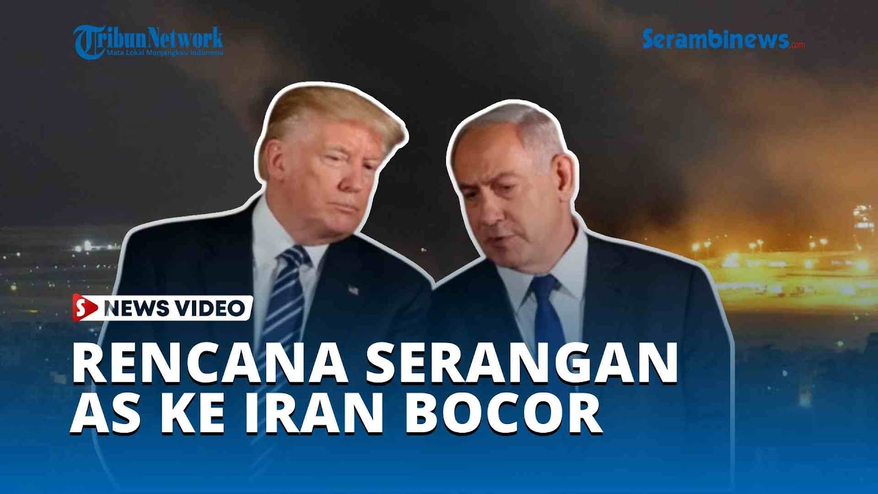 Rencana Serangan AS ke Iran Bocor, Washington Kirim Pesan Rahasia ke Israel