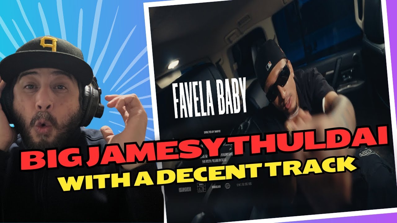 JAMESY IS DROPPING BACK TO BACK | FAVELA BABY | REACTION VIDEO