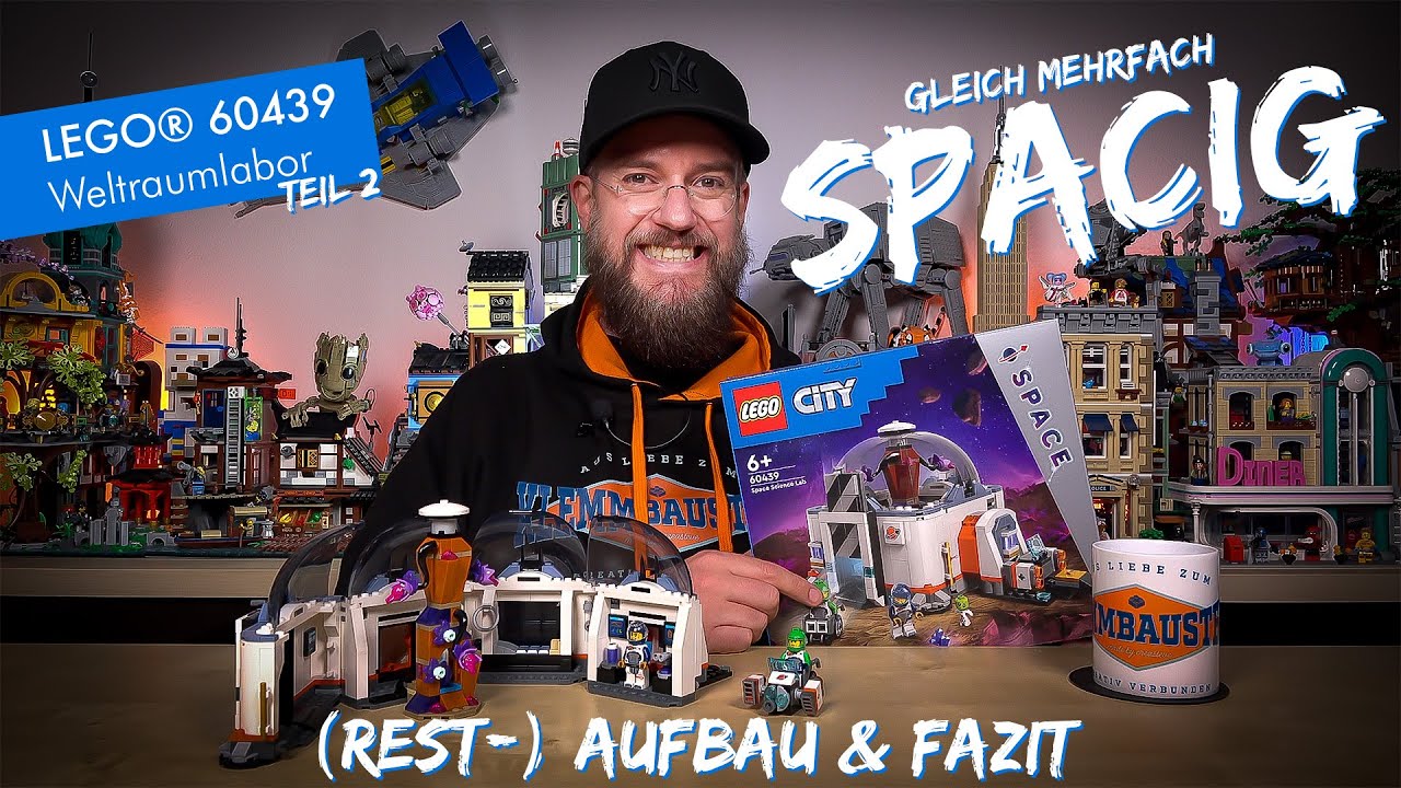 Ein GANZES Haus!? 🤯😍 LEGO® City 60439 Weltraumlabor (Teil 2)