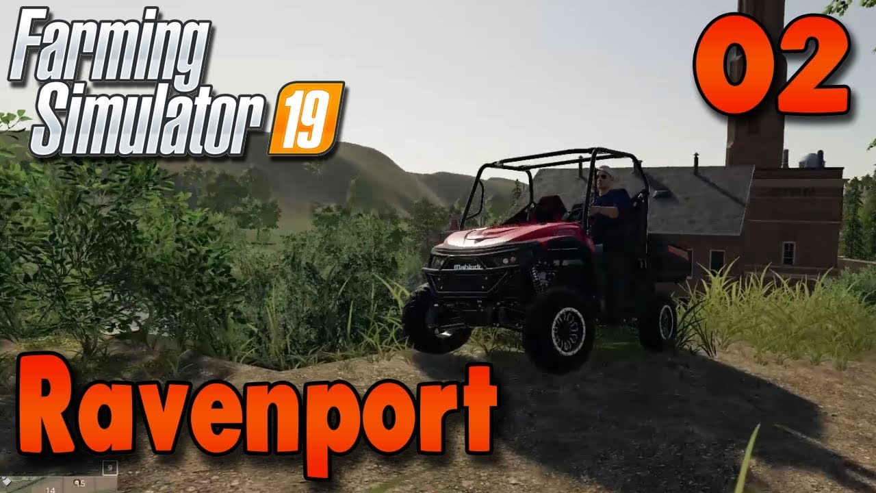 FS19 Timelapse - Ravenport #2 | Mahindra Retriever | Gameplay