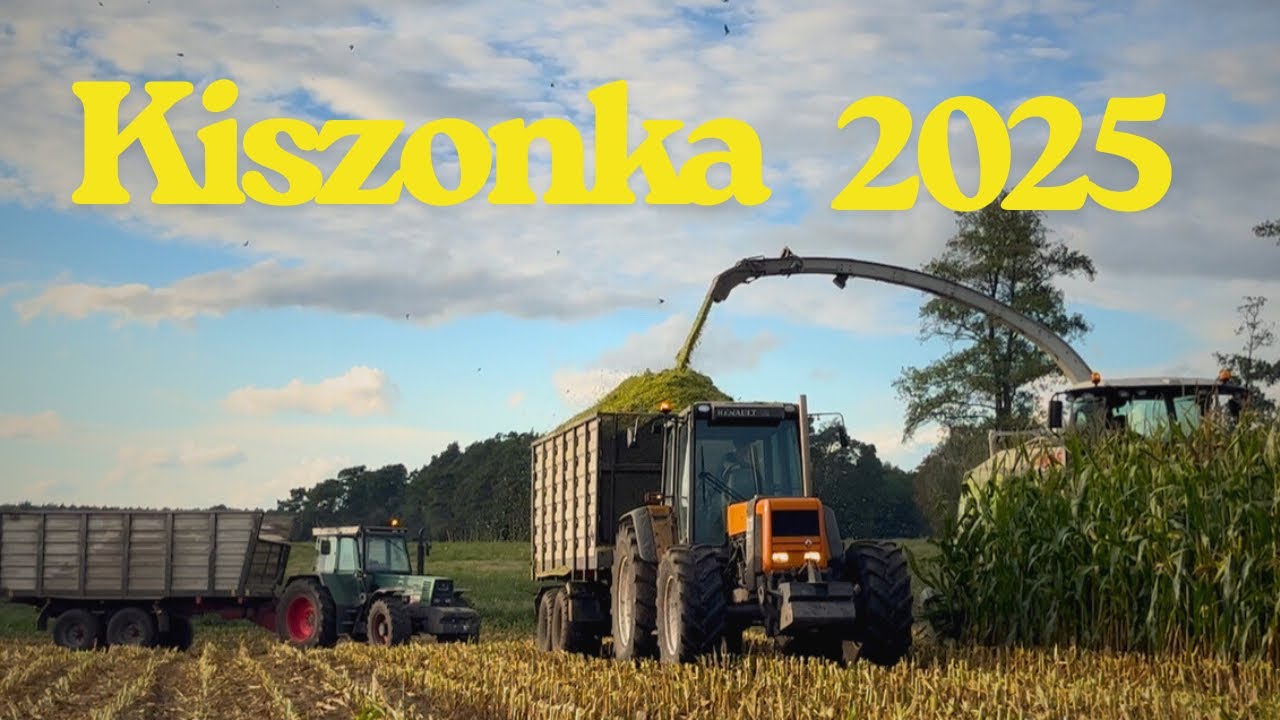 Oporowa kiszonka 2025🔥 | ryk silników 🎶🎶| jaguar 950 w akcji 🔥🔥