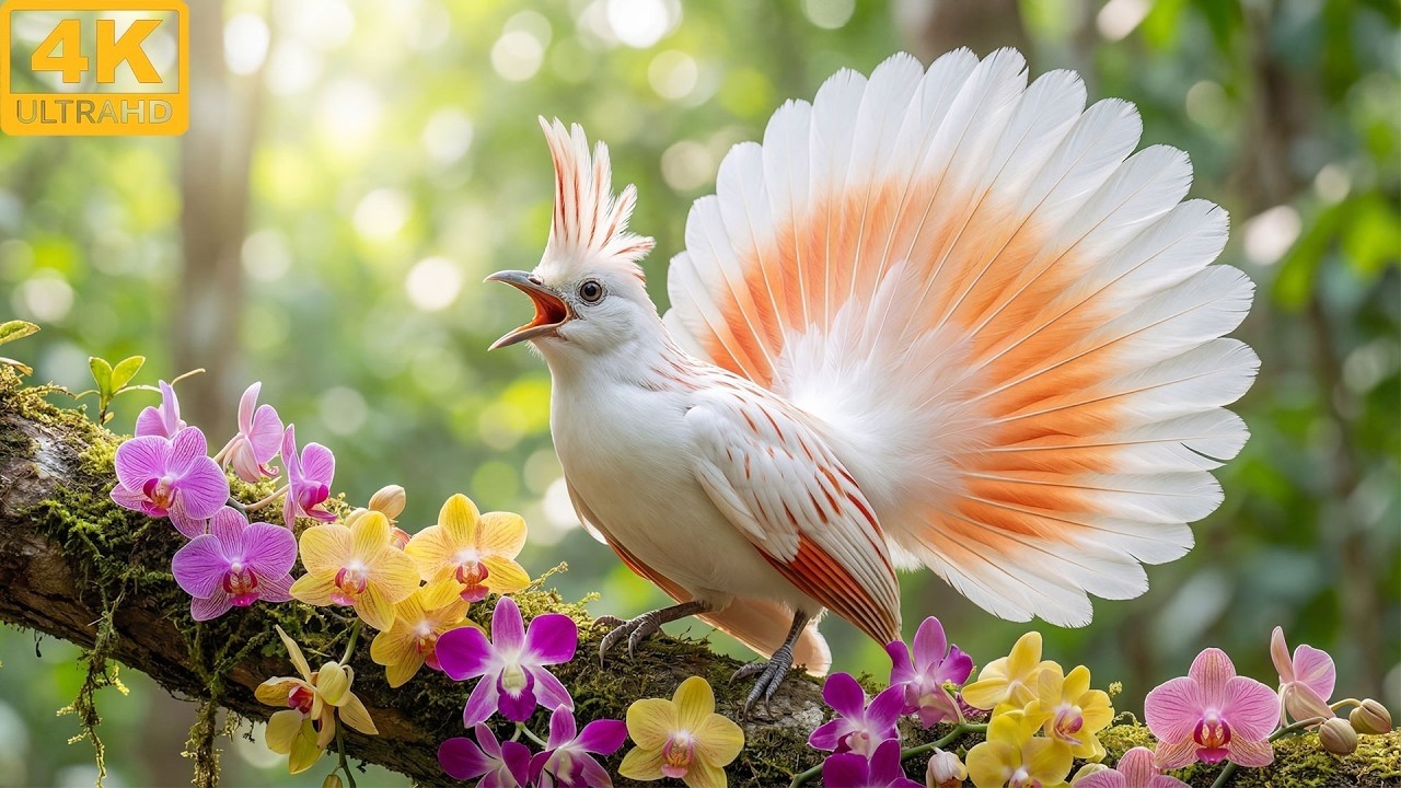 🕊️ Top 100 Beautiful Bird Sounds for Relaxation & Stress Relief  4K Nature ASMR 🌿