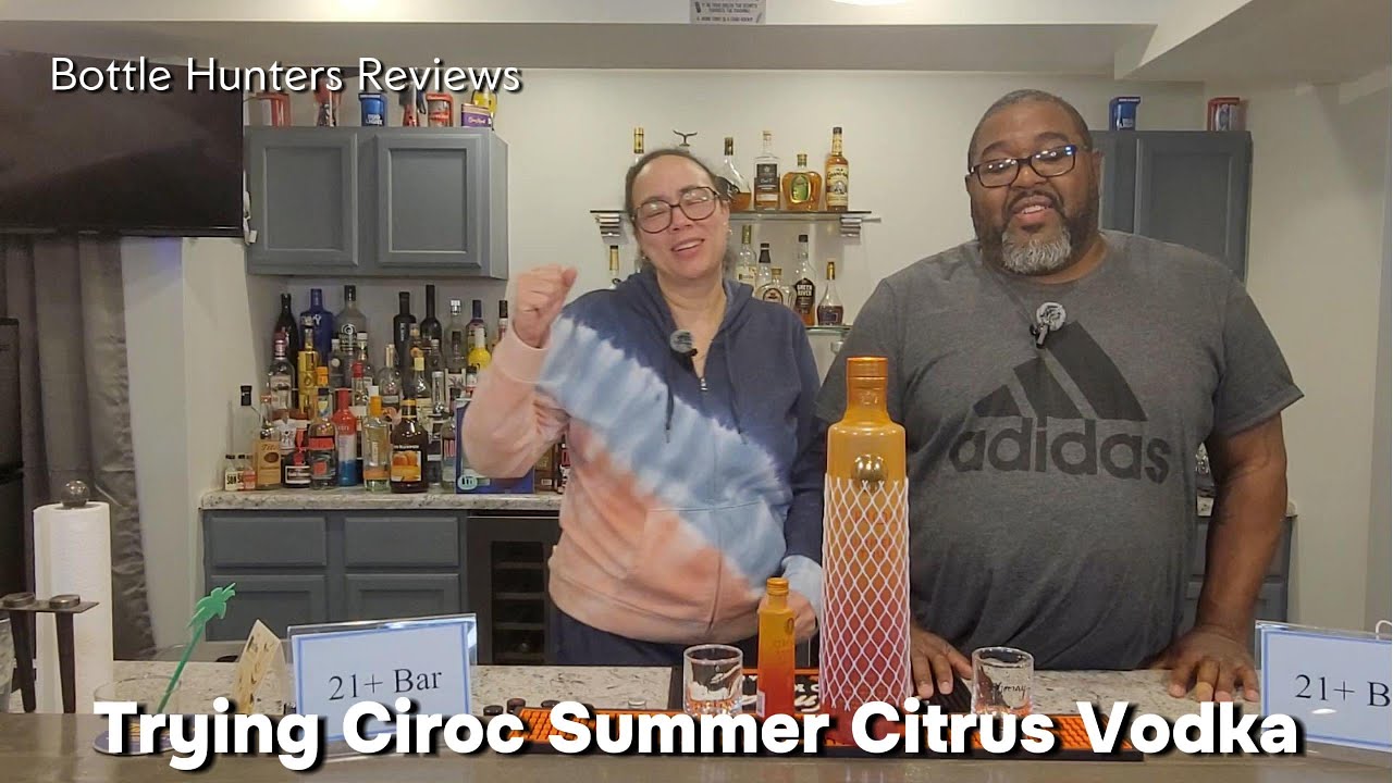 Trying Ciroc Summer Citrus Vodka #bottlehuntersreviews