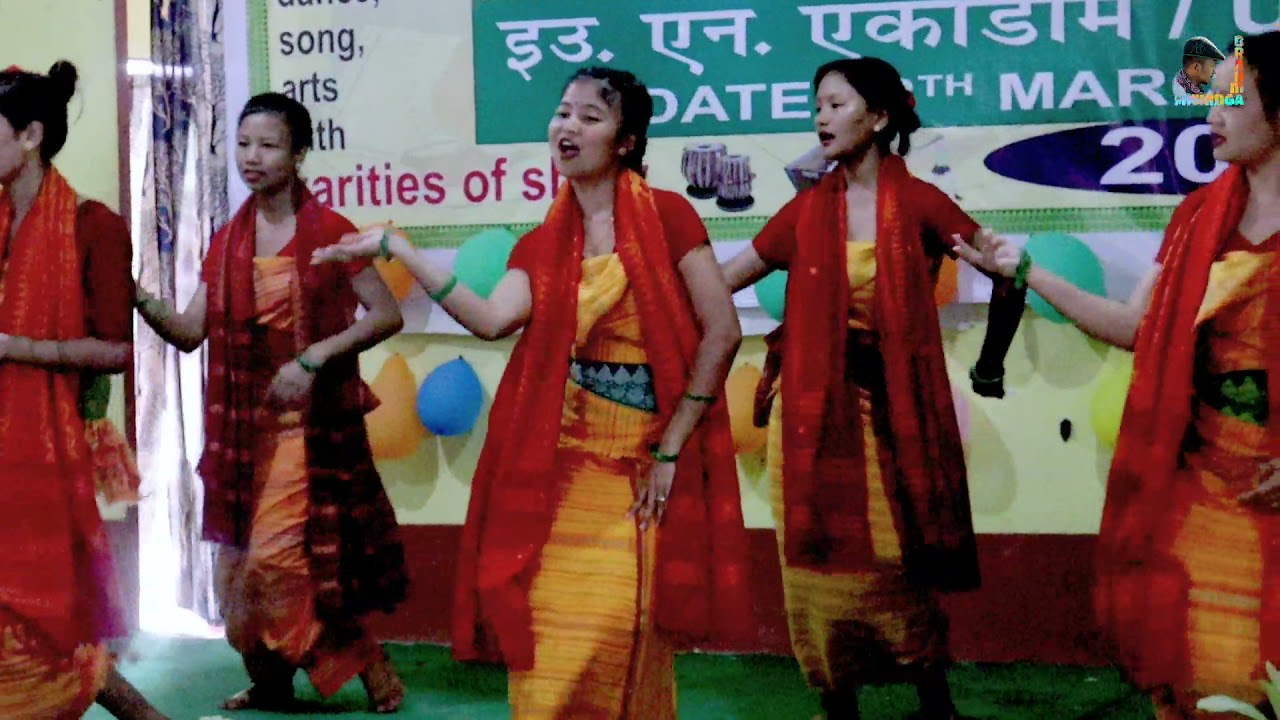 megonjwng tirlo gaonai || UNAK annual week fest || UN Academy Kokrajhar (West Campus)