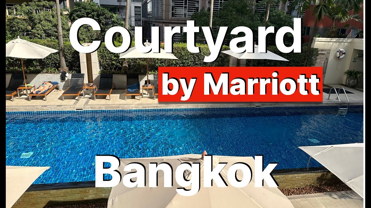 [Bangkok Vlog] Courtyard Bangkok Stay Review| Marriott Bonvoy Platinum Elite, завтрак