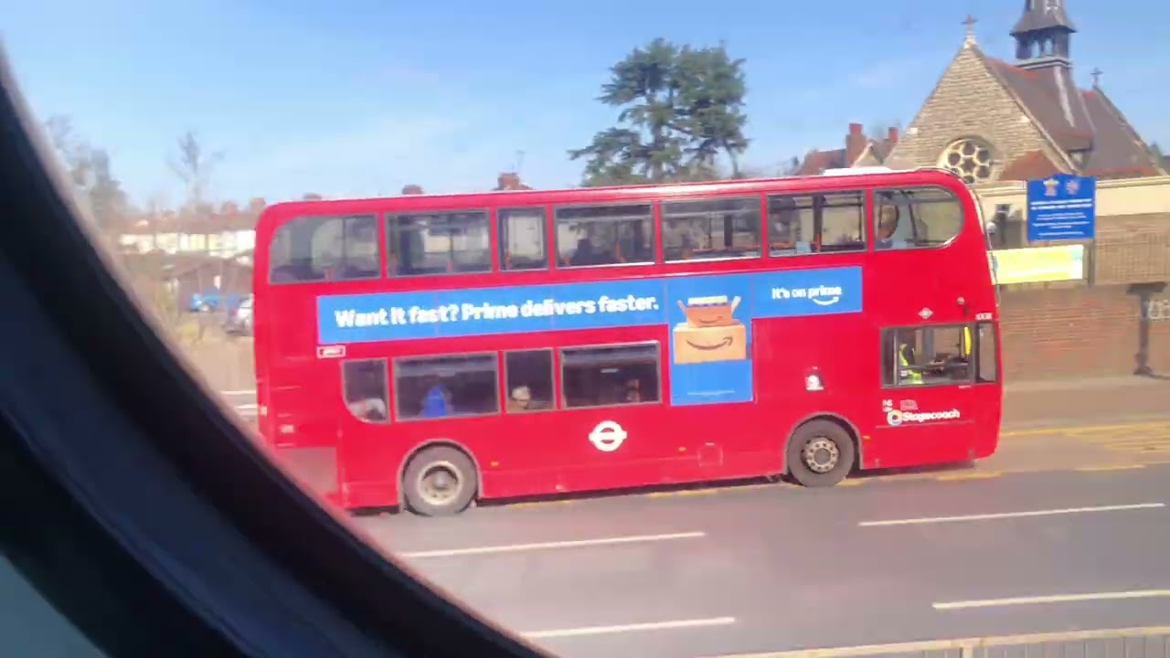 London Buses Route 128 10129 Stagecoach to Ilford Station (Part 1)