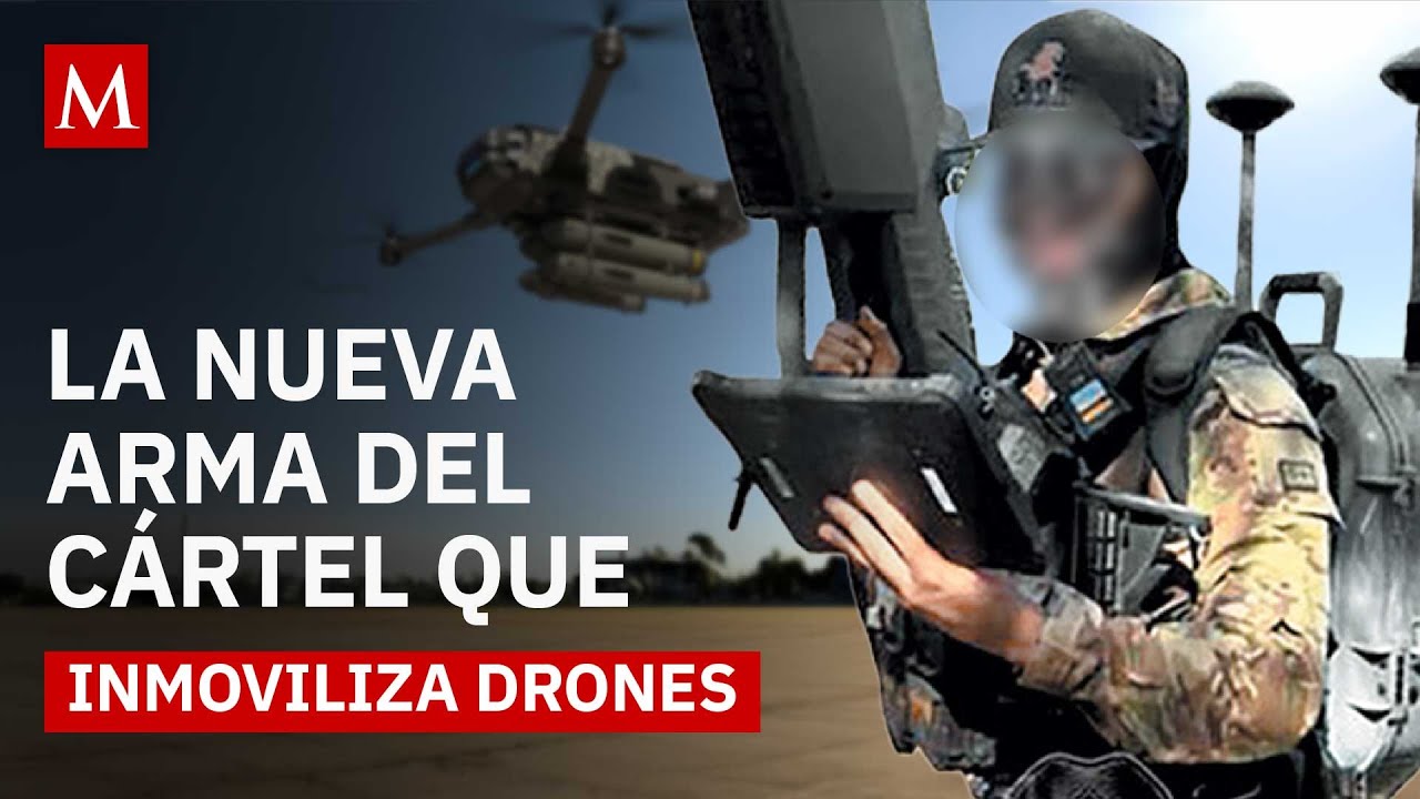 Este es SkyFend Hunter, el dispositivo que el narco usa para el control aéreo
