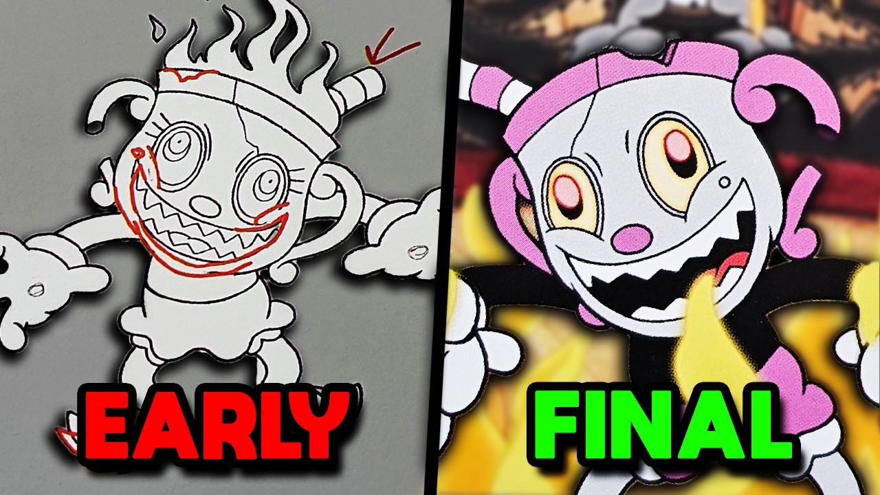 The Crazy Unused Concepts of Cuphead's DLC | LOST BITS