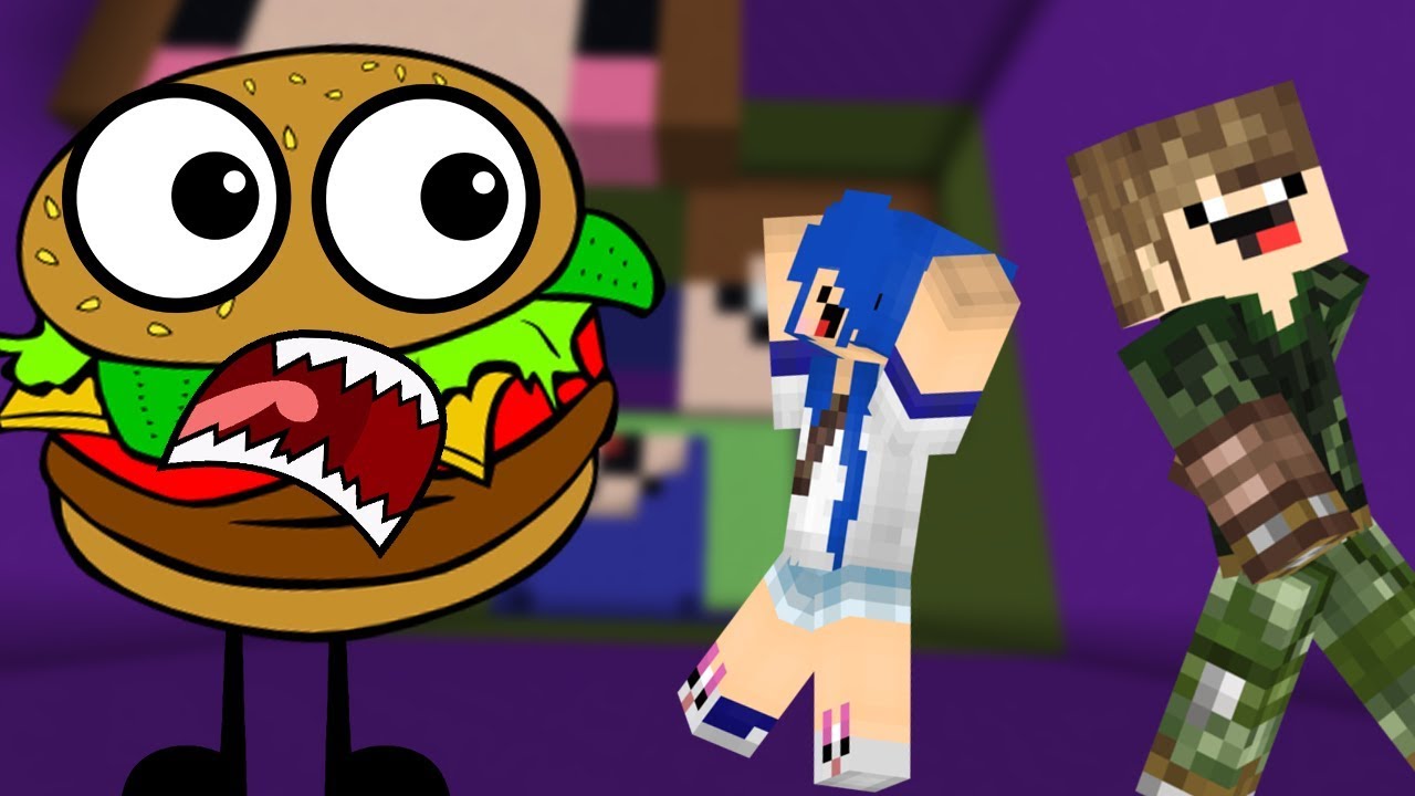 FUJA ou COMA o HAMBURGUER (MINECRAFT)