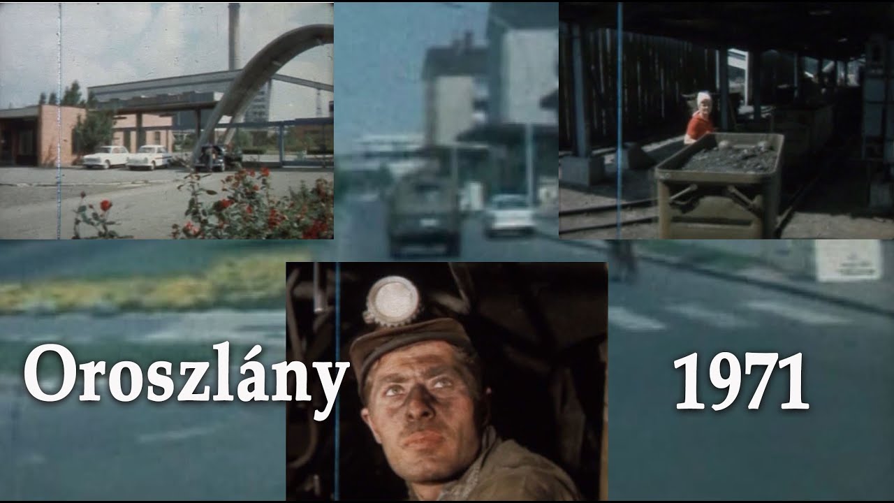 Oroszlány és bányászata 1971-ben