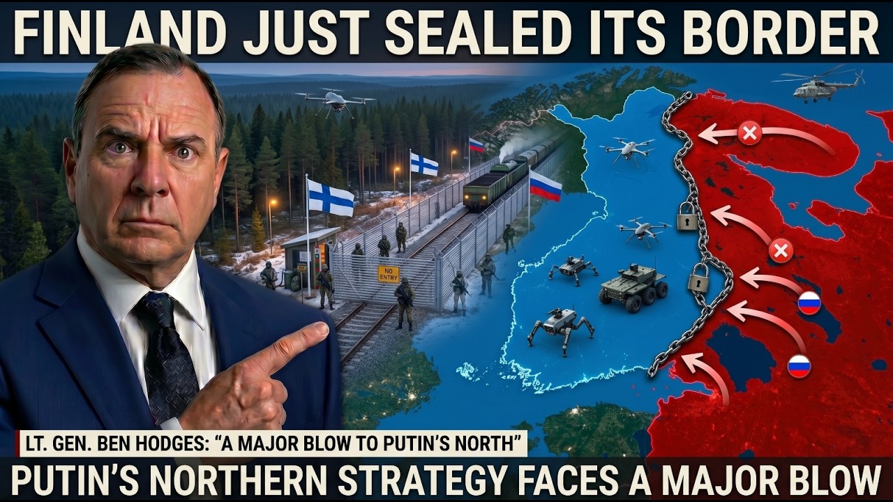 Finland Just Sealed Its Border &mdash; Putin's Northern Strategy Faces a Major Blow | Ben Hodges