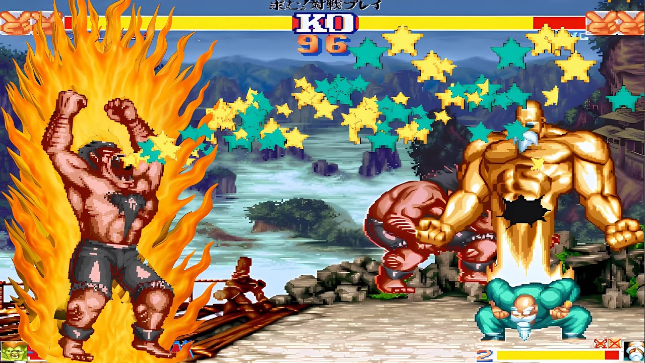 Самая эпичная битва команды Blanka против Fatal Fury Worriers — Street Fighter Vs Fatal Fury 2024...