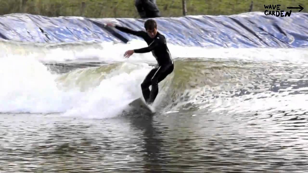 Aritz Aranburu at Wavegarden man-made wave pool