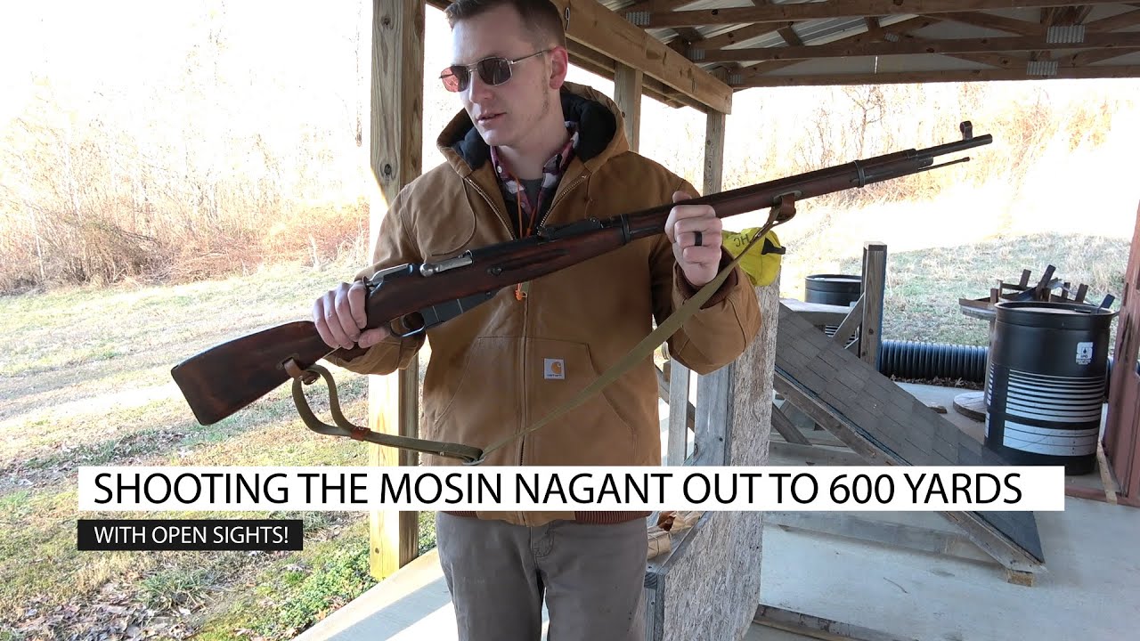 Shooting the Mosin Nagant out to 600 yards -- with open sights!