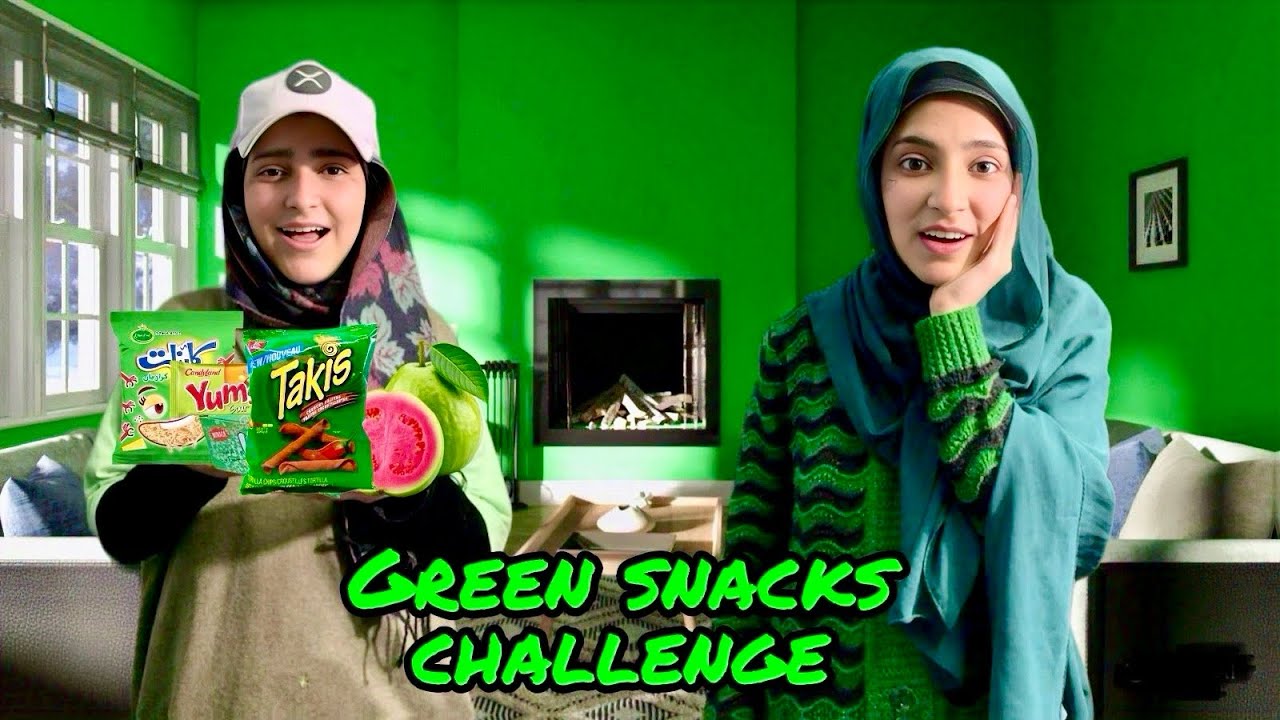 Expired snack kha liya 😭Har cheez green he green😍| kapry bhi green