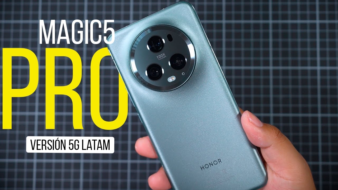HONOR MAGIC5 PRO 5G│UNBOXING LATINOAMÉRICA│Grabación a 10 BIT con perfil LOG y LUT 🤯