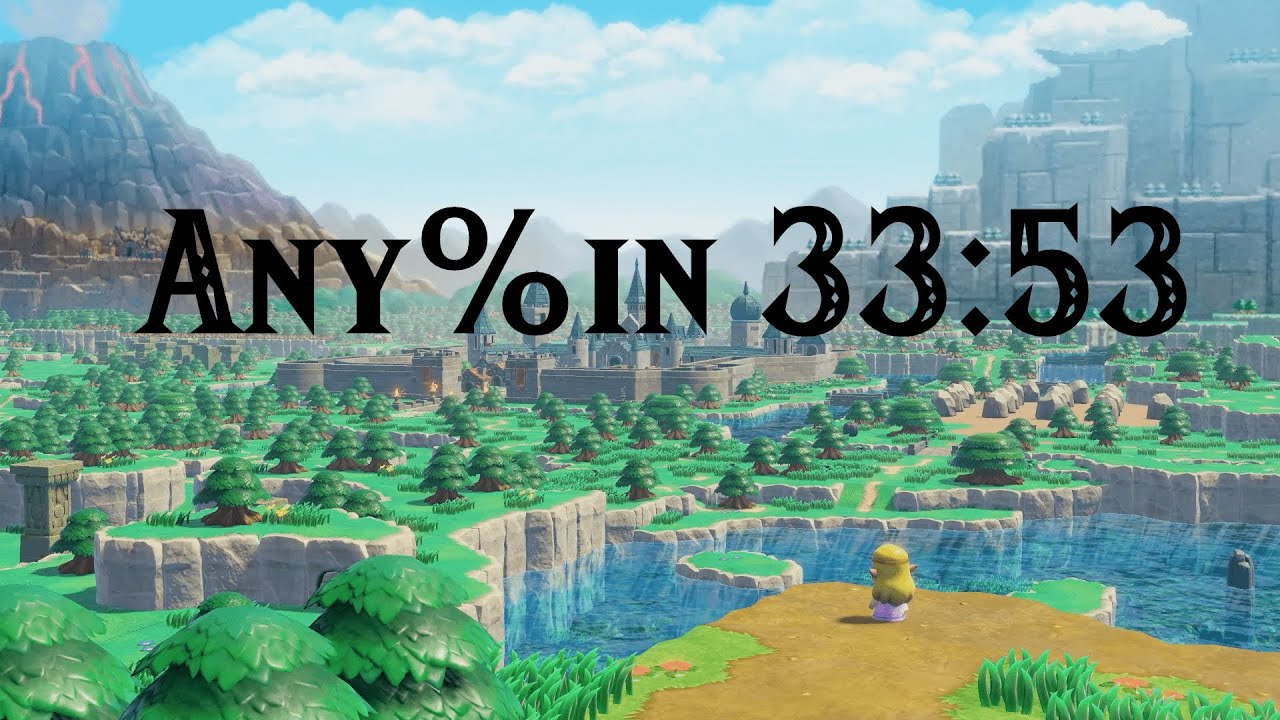 Echoes Of Wisdom. Любой % Speedrun за 33 минуты (мировой рекорд)