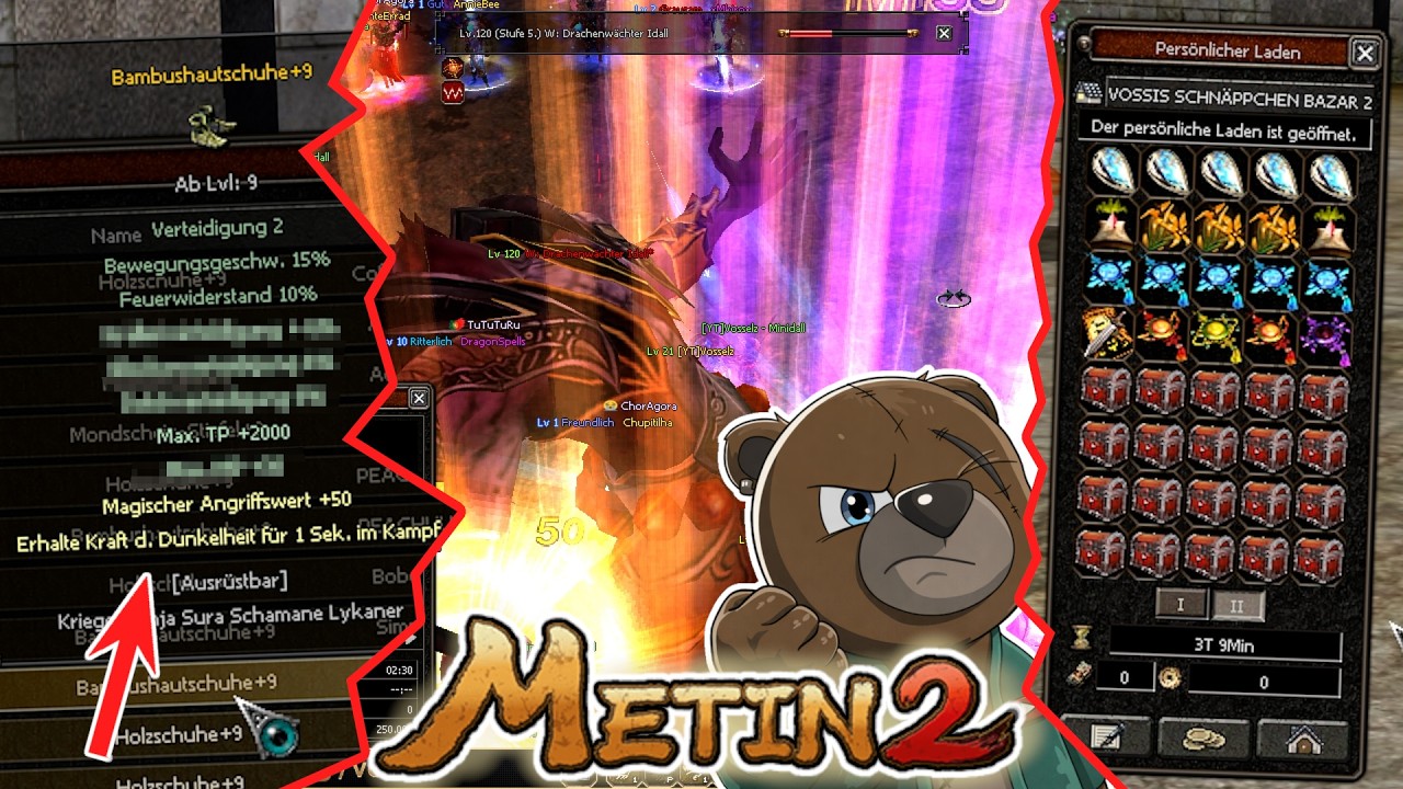 Metin2 Tigerghost | WON PUSH / NEUES EQ / DOPPELTE BAND MAW? [#15] Let´s Play Metin2.de Vossi
