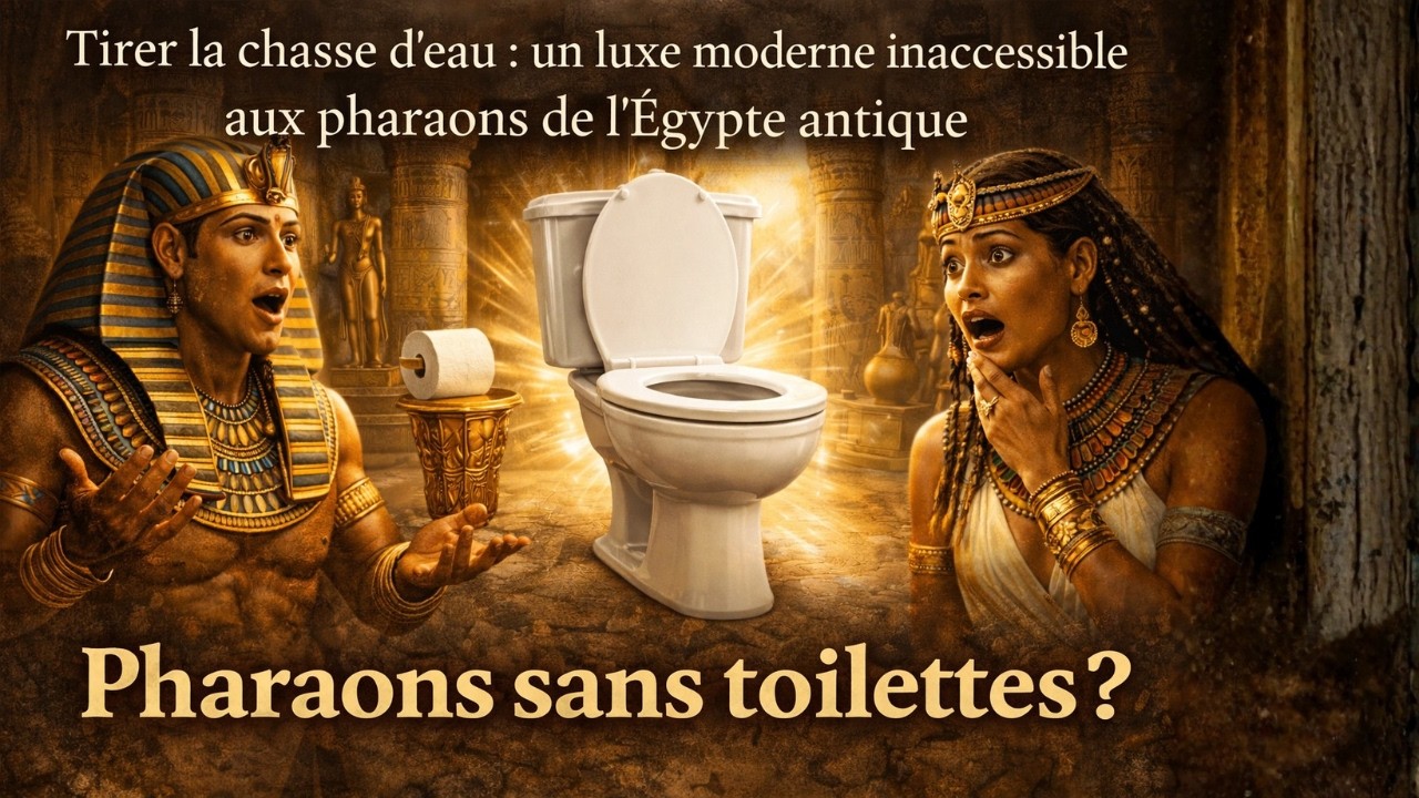 Tirer la chasse d'eau  un luxe moderne inaccessib