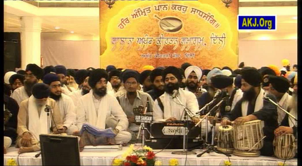 025 Delhi Samagam   12 13 Oct2013 Rainsabai   Bhai Parminder Singh Jee